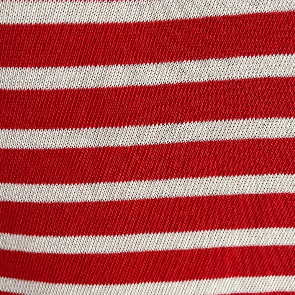 J.CREW Red & White 3/4 Sleeve Ladies Boat Neck Ladies Tunic Dress, M - Picture 8 of 8